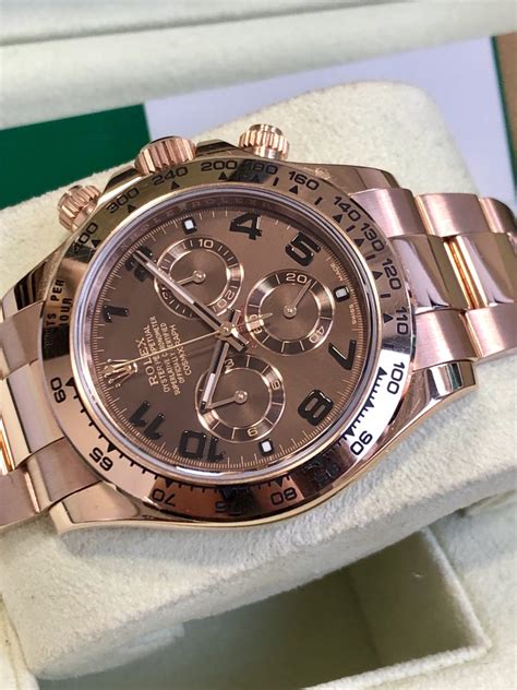 rolex rose gold daytona for sale|used rolex daytona rose gold.